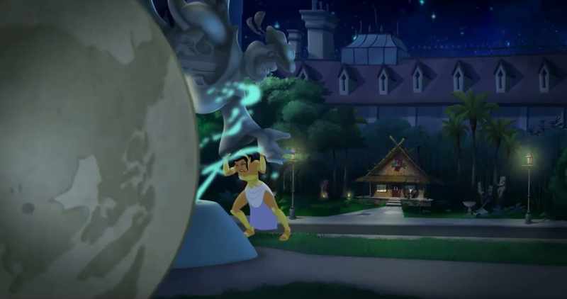 (Caballeros screaming)