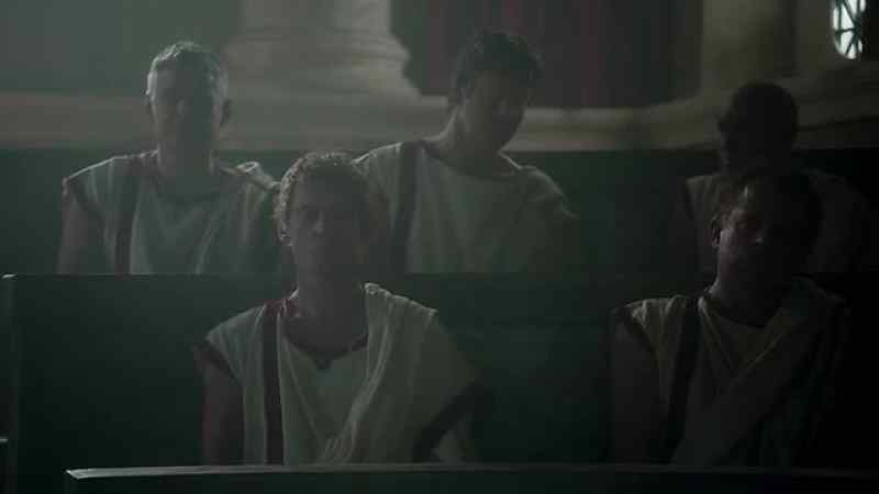 [Caligula] I look at your faces and do you know what I see?