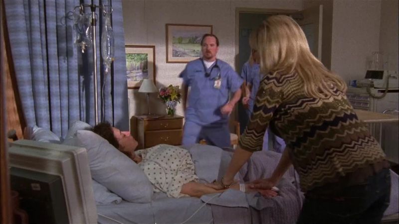 Call Dr. Hudson! She's crashing!