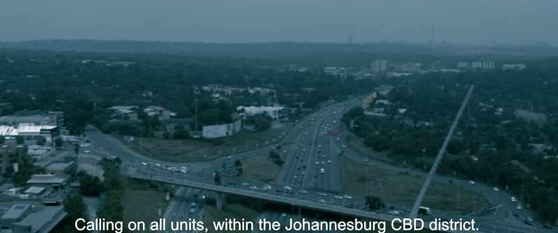 Calling on all units, within the Johannesburg CBD district