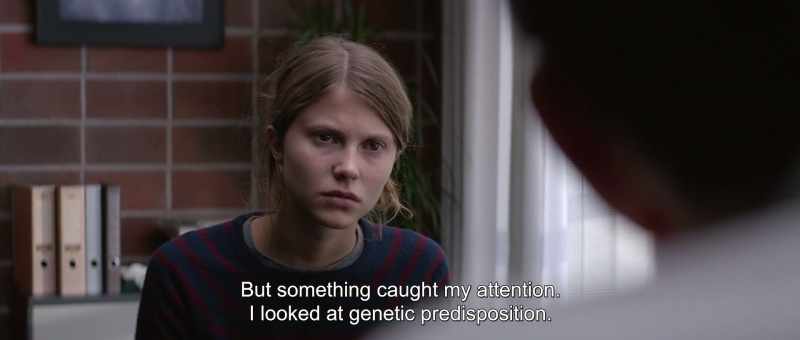 Calm down. I'm not sure what she suffered from