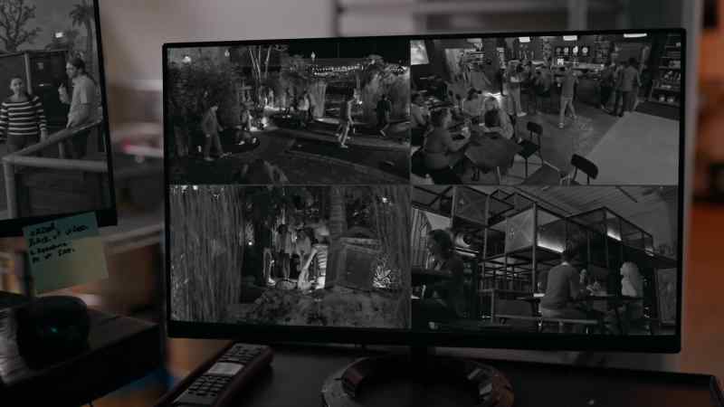 Camera two is pointed right to the dining room