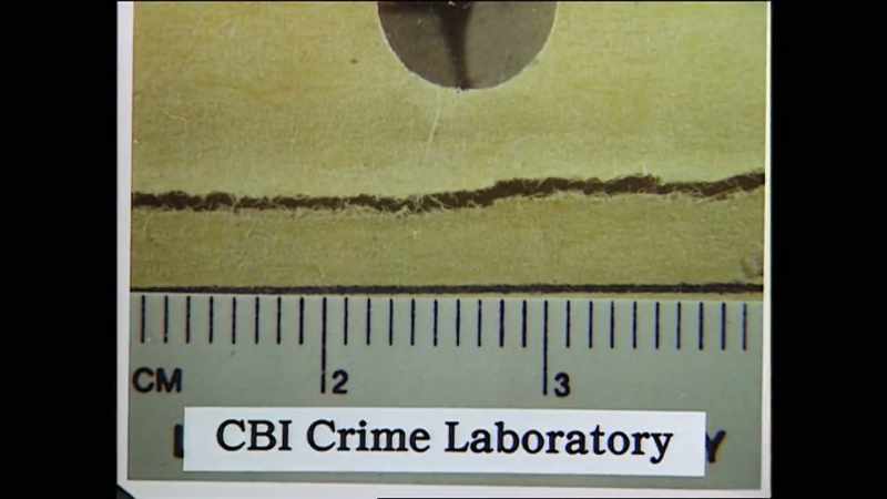 Camerota: When the experts compared the tear patterns
