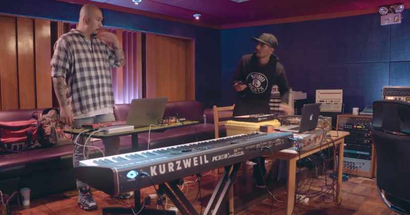 Can you actually plug that in and then let's import those samples?