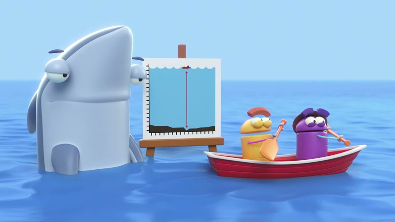 Can you believe that shark thinks he knows how deep the ocean is?