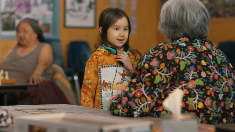 Can you braid my hair? -(speaking in inuktitut)