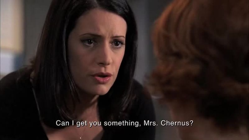 Can I get you something, Mrs.Chernus?