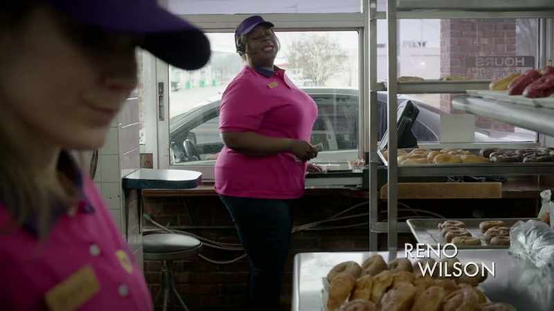 Can I please get a large coffee and a glaze?