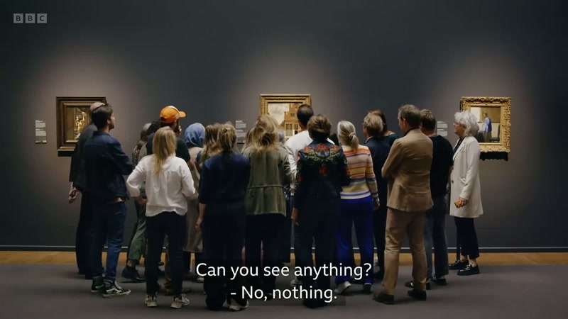 Can you see anything? - No, nothing