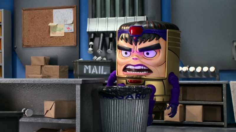 Can there be one day this week where I don't dive into a garbage can?