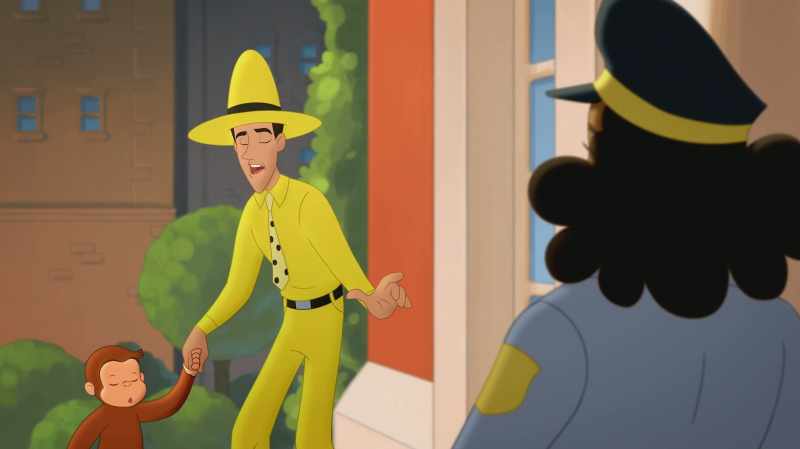Can you watch George until the car from Castleland gets here?