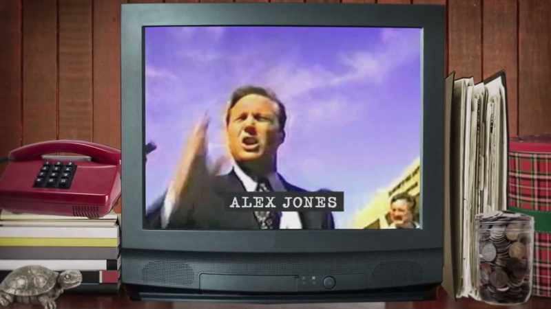 CANDI MICHAEL: And we both would listen to Alex Jones