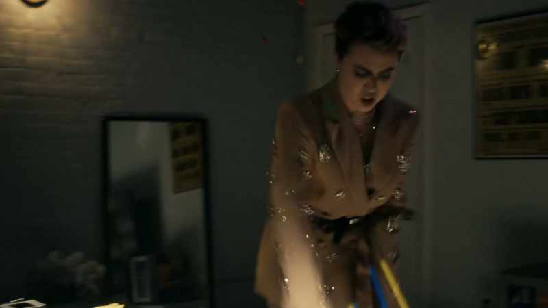 (candy clattering)