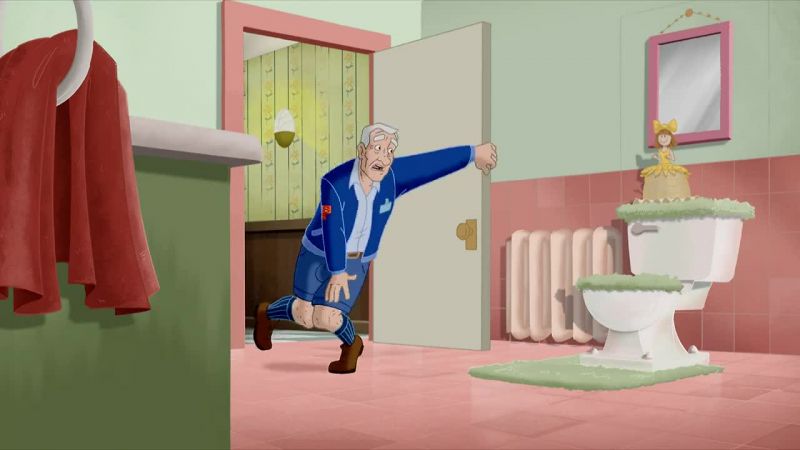 Can't an active man have a little privacy?
