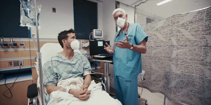 Can't believe you pumped all that Aviation Gin into my IV