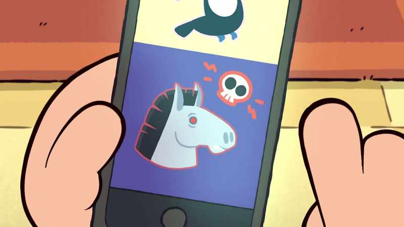Can't stand horse