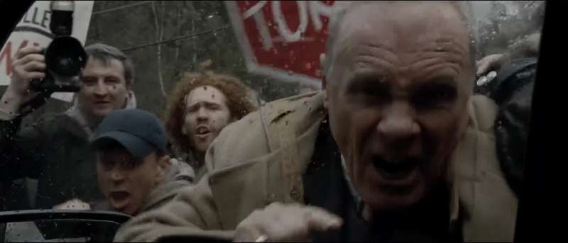 Can't talk Some peace protestors are trying to kill me