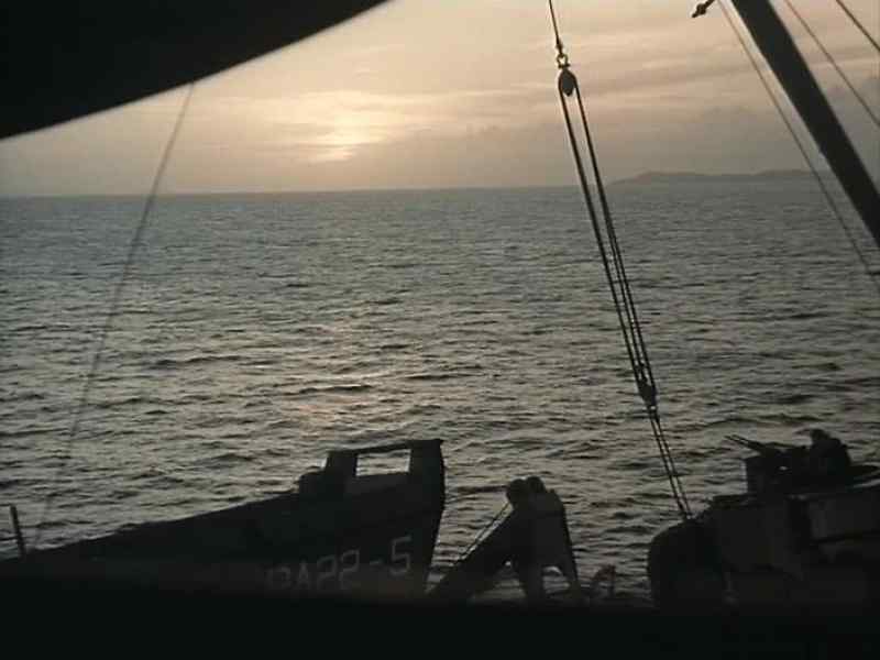 CAPTAIN: At anchorage?