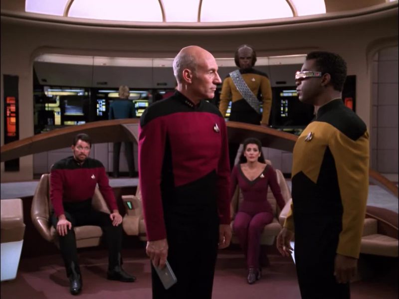 Captain, we can do it. We can modify the transporters