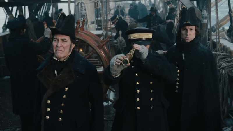 Captain crozier requests an ice report