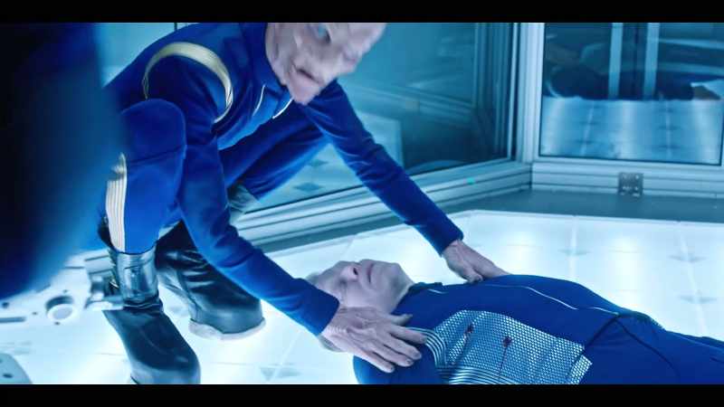 Captain, he-- He injected himself