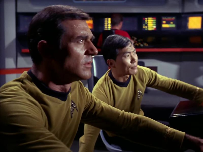 Captain, it's dissipating, sir
