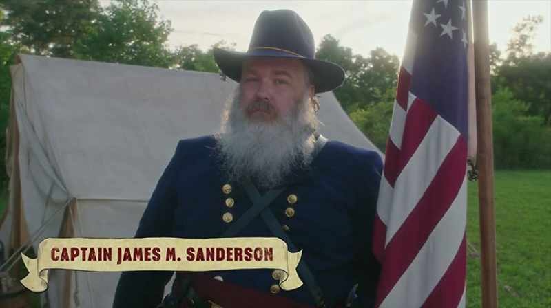 Captain james m. Sanderson