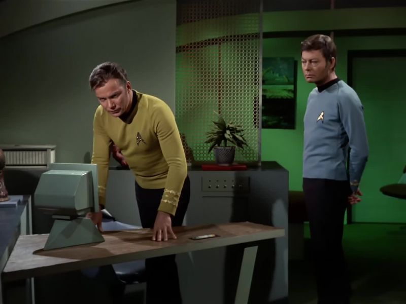 Captain Kirk here. - Sulu here, Captain