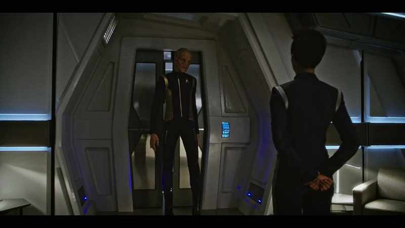 Captain Lorca has been rescued