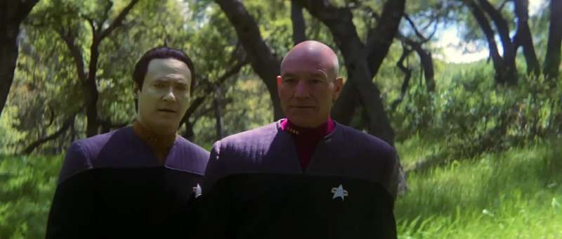 Captain the boy is afraid of me lt's nothing personal Data
