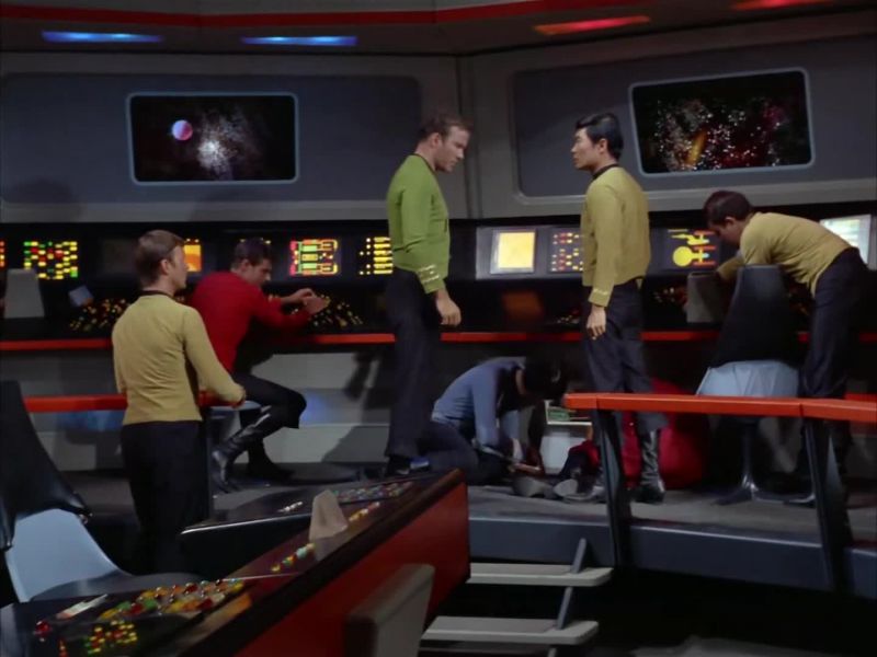 Captain, the life-support-system override jammed