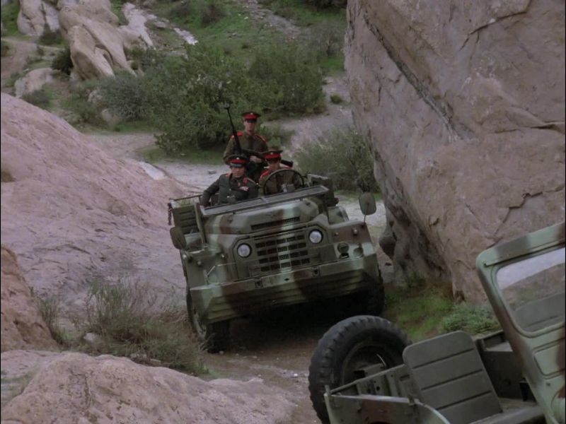 CAPTAIN: Their jeep, it is disabled