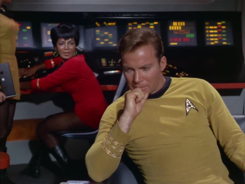 Captain, Transporter Room just beamed up five persons