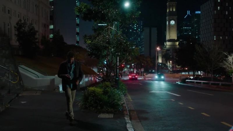 �[car alarm chirps] ‐[man] Dr Harrow