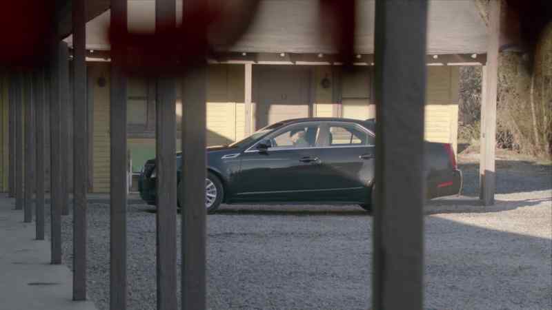 [Car drives off]