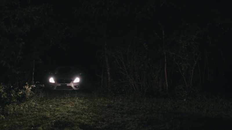 [car engine revving]