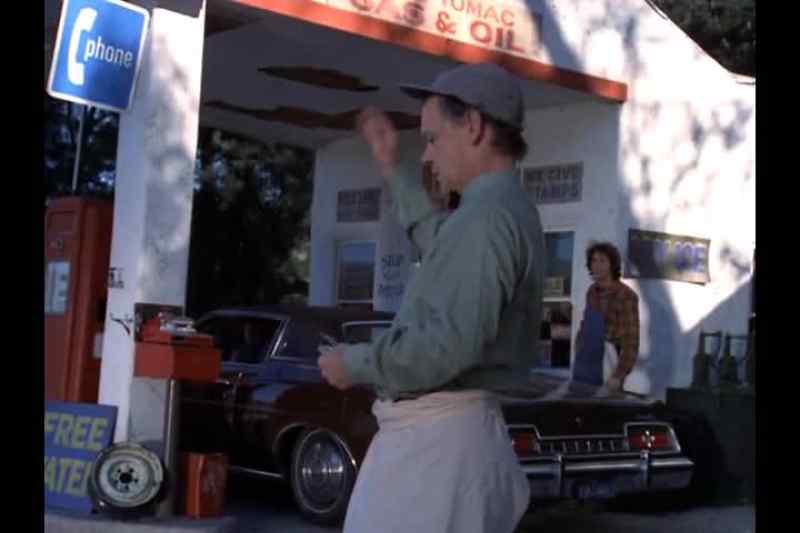(car engine starts)