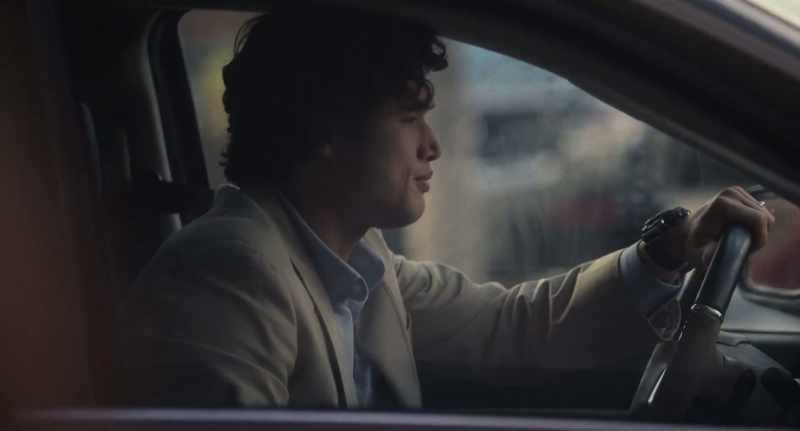 [car horn honking]