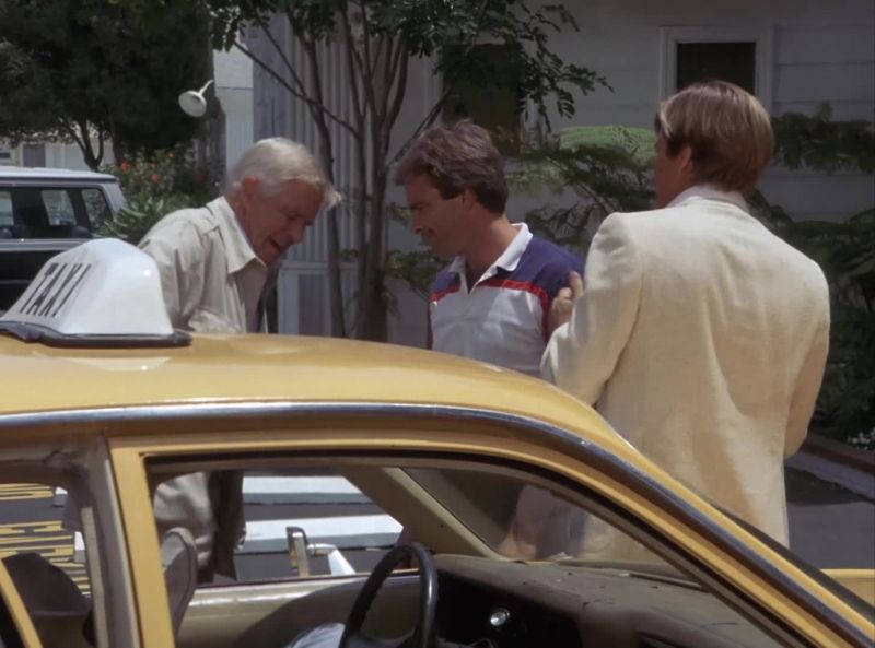 [car horn honking]