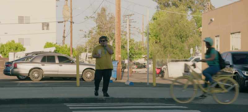 [car horn honks]