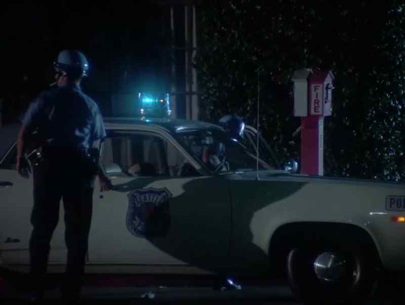 Car number eight, undetermined disturbance
