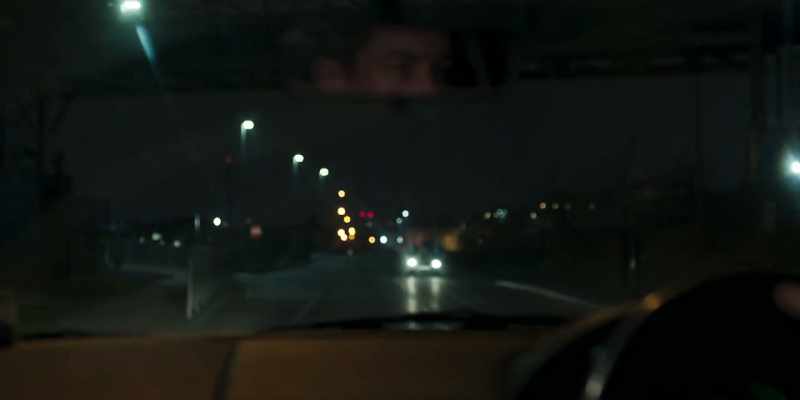 [ CAR SLOWING ]