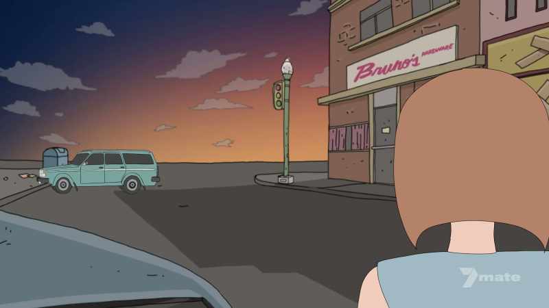 (car starting)