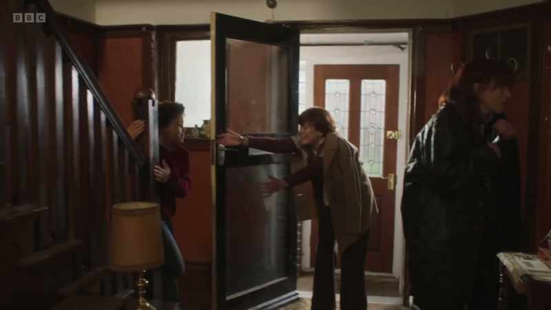 Careful, Lee, she's fragile
