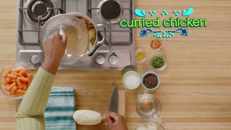 CARLINA: Yeah. I have my curried chicken