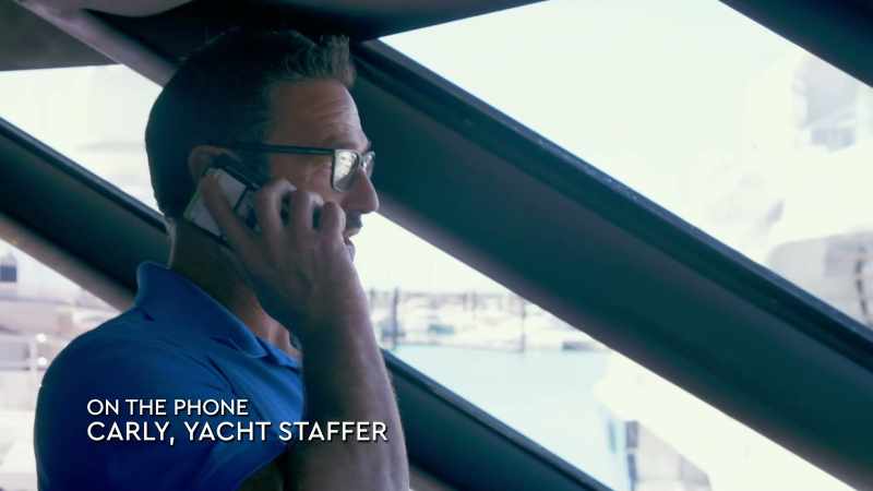 Carly, it's Jason Chambers, captain on Thalassa