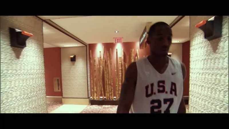 [Carmelo] Kobe is downstairs in the lobby