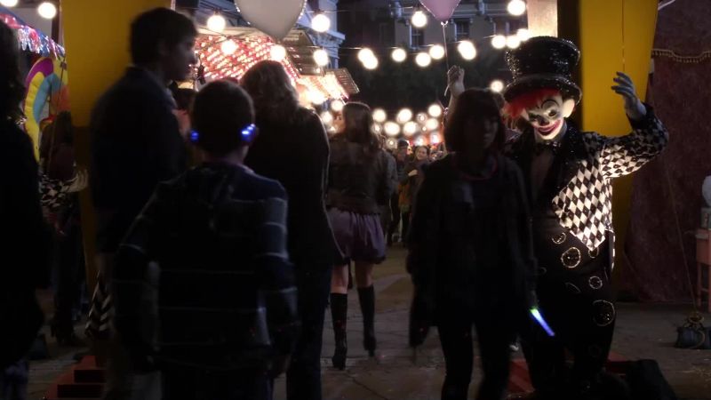 Carnival barker: KNOCK THEM DOWN AND WIN A PRIZE!