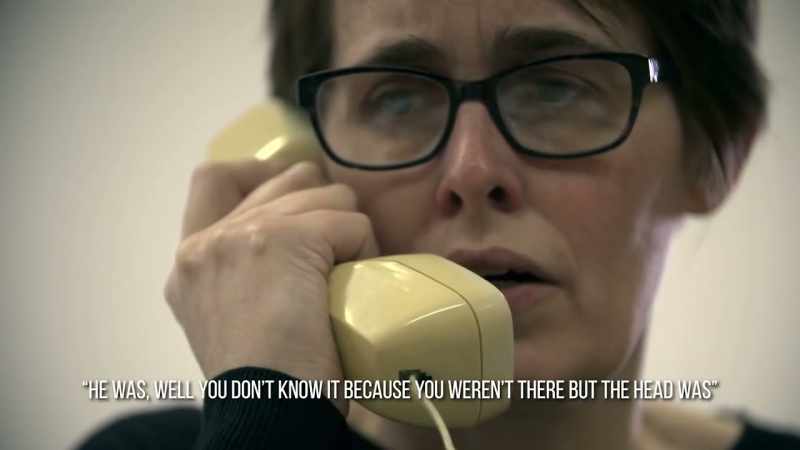 CAROL BUNDY (ON PHONE): He was, well, you don't know