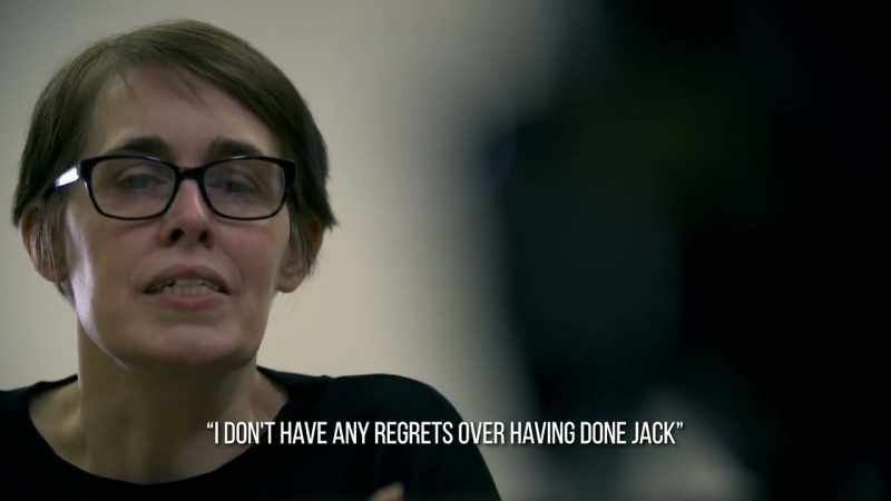CAROL BUNDY (ON RECORDER): I don't have any regrets